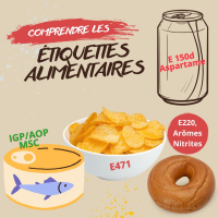 Atelier étiquettes alimentaires